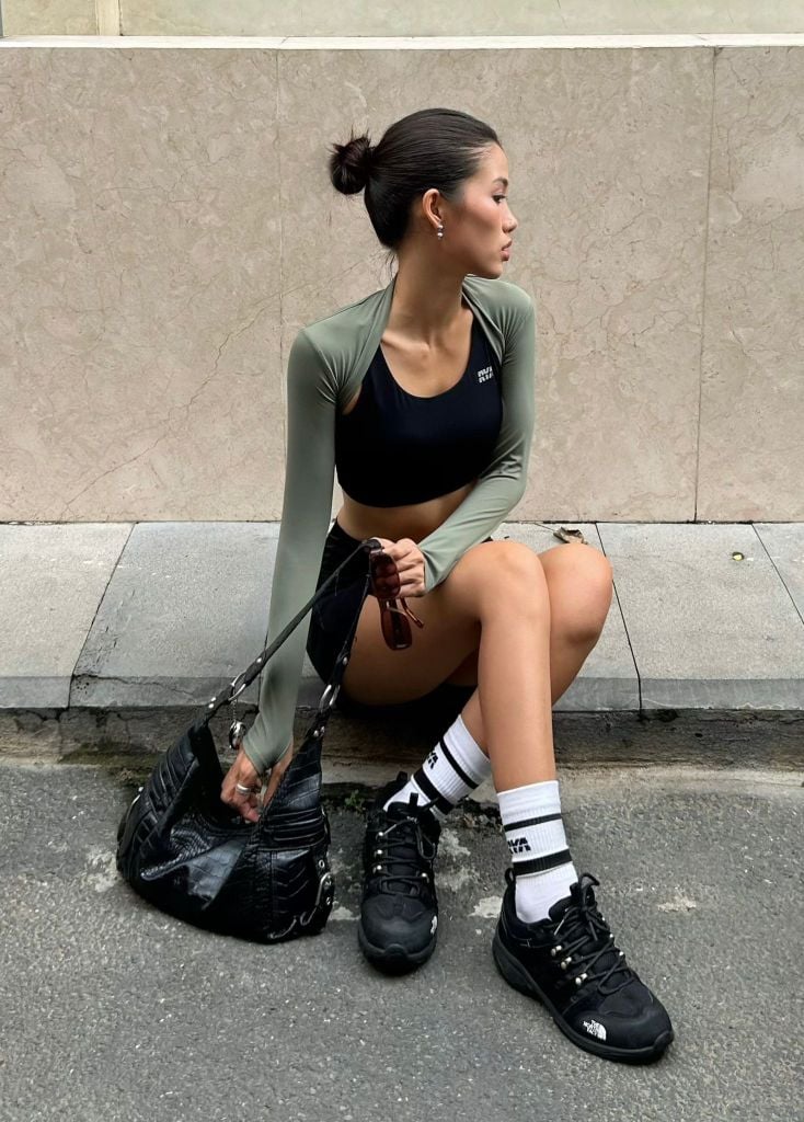 Áo khoác lửng RYSPORT ULTRA LONGSLEEVES Matcha