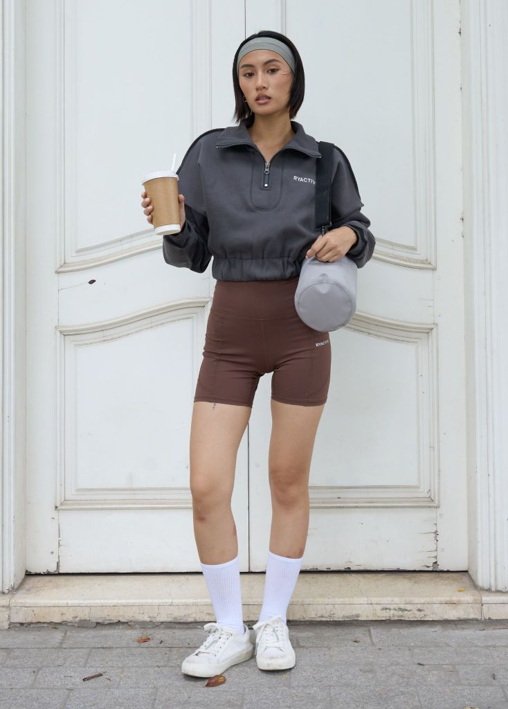 Quần POCKET MEDIUM BIKER Toffee Brown