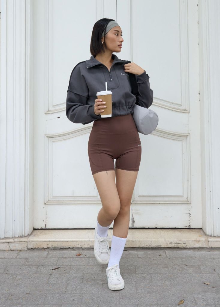 Quần POCKET MEDIUM BIKER Toffee Brown