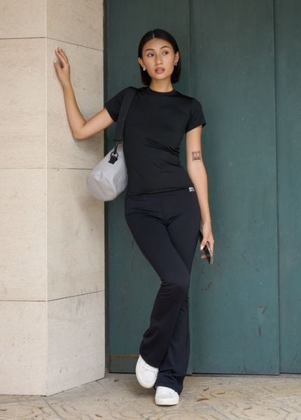  Quần RYA FLARED LEGGING Black 