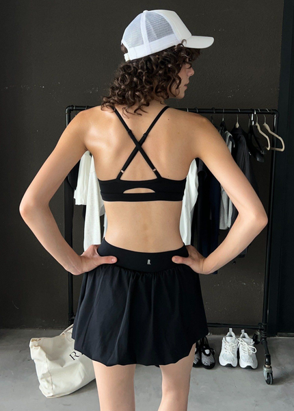  Chân váy BUBBLE SKIRT Black 