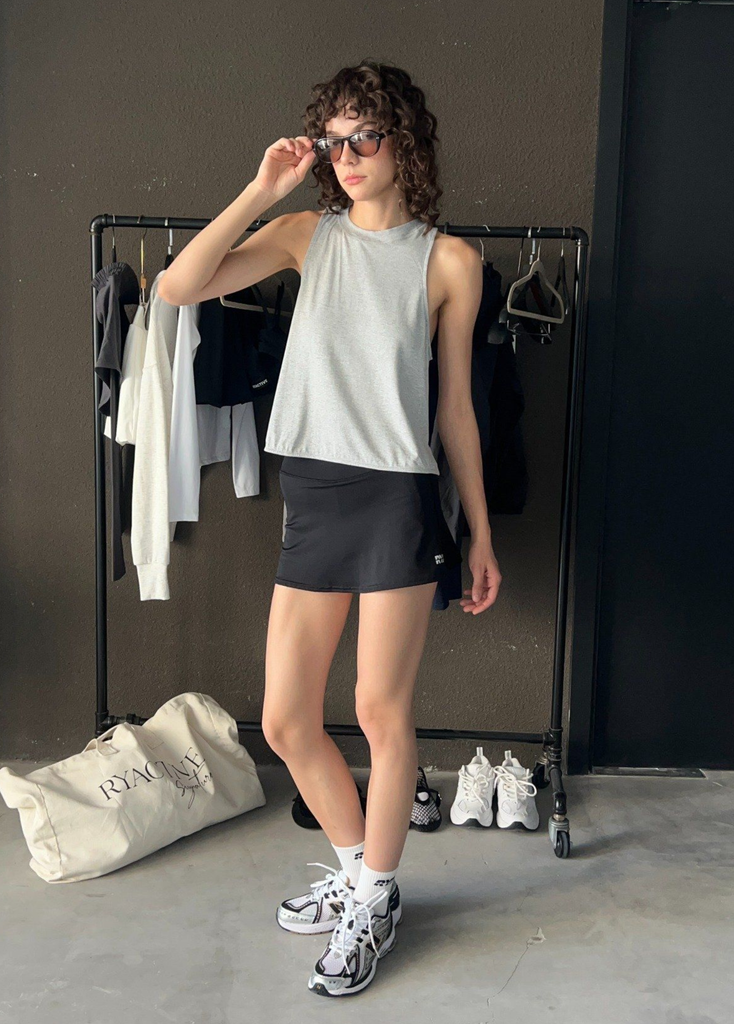 Chân váy A-LINE SKIRT Black