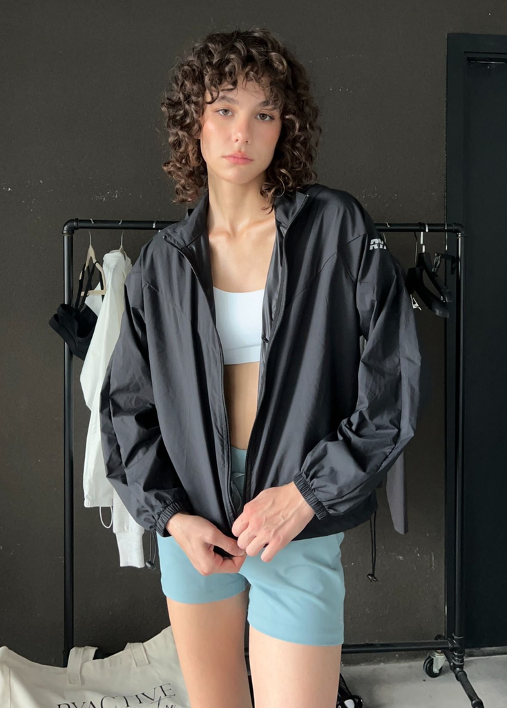 Áo khoác JUMPING NYLON JACKET Black