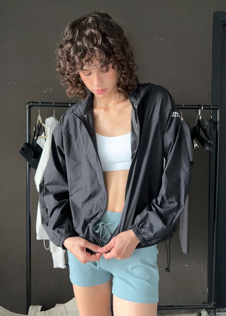 Áo khoác JUMPING NYLON JACKET Black