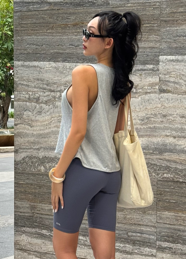 Áo thun STANDARD TANK Light Grey