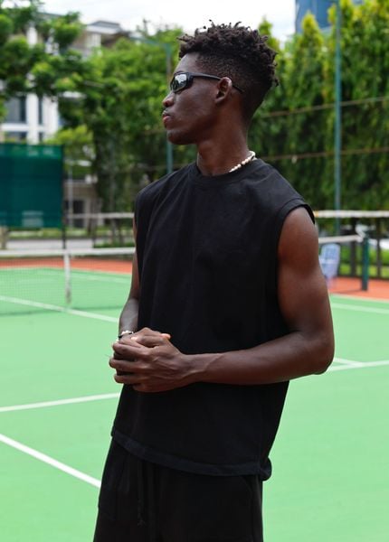  Áo thun RYAMAN BLANK TANK TOP Black 