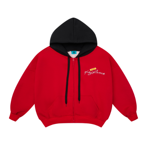  [ BST 2025 ] Áo khoác dây kéo phối Otis from boxy dày dặn cổ cao tay phồng - Play With Me 