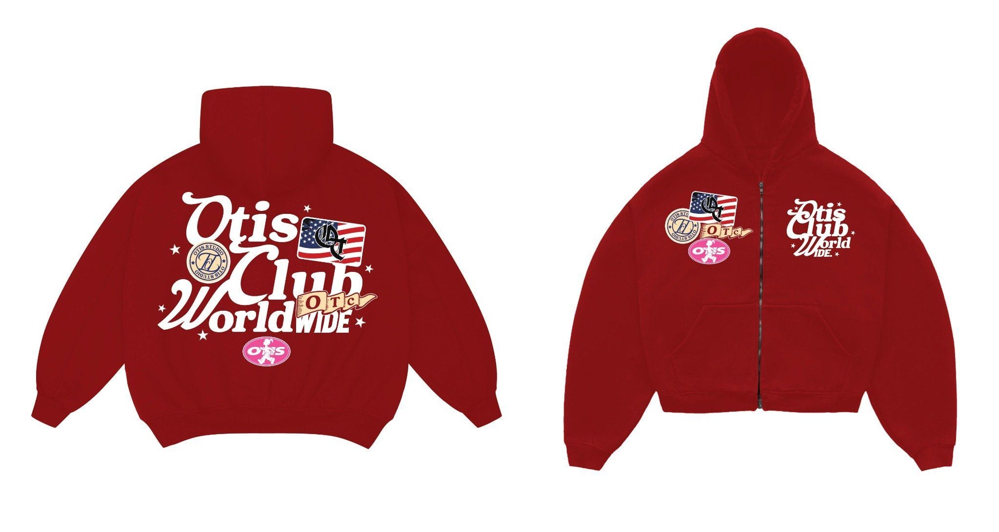  [ BST 2025 ] Áo khoác dây kéo phối Otis from boxy dày dặn cổ cao tay phồng - World Wide 