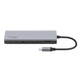  Adapter Chuyển Đổi USB-C Multiport 7 Trong 1, Pass-Thru Belkin - Hàng Chính Hãng 
