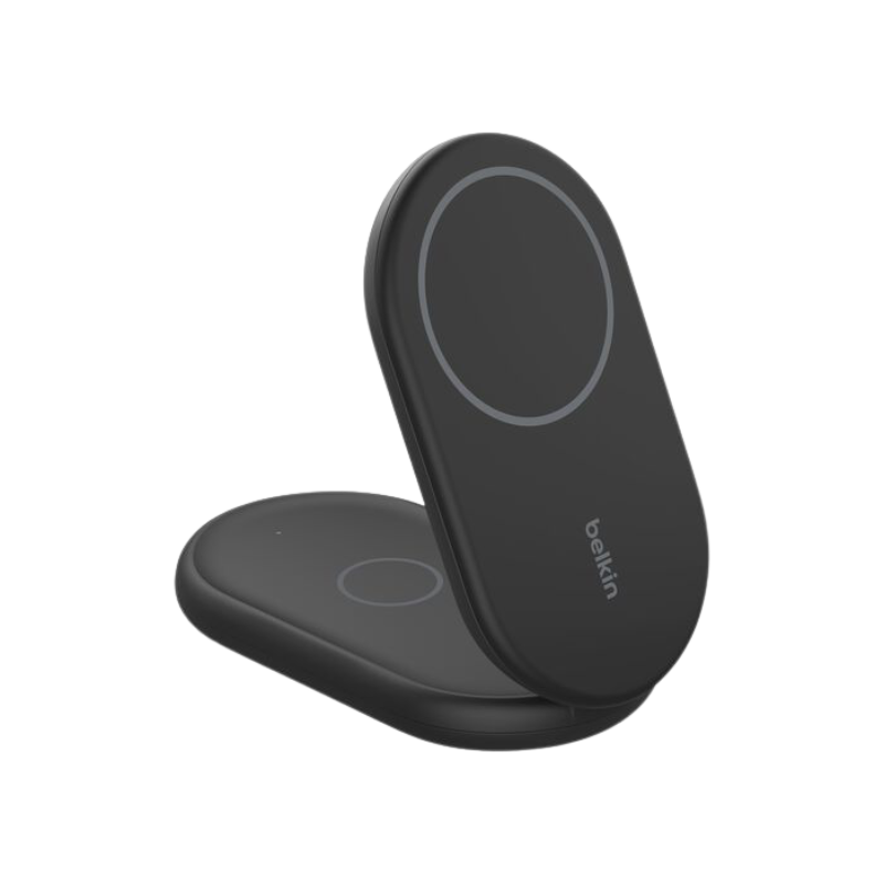  Sạc Nhanh Không Dây Belkin 15W Đế Sạc Có Thể Gập Lại Tương Thích Với MagSafe - WIZ028qcBK 