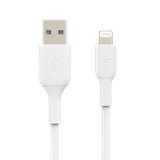  Cáp Sạc Lightning Belkin Vỏ Nhựa PVC Dài 1M - Hàng Chính Hãng 