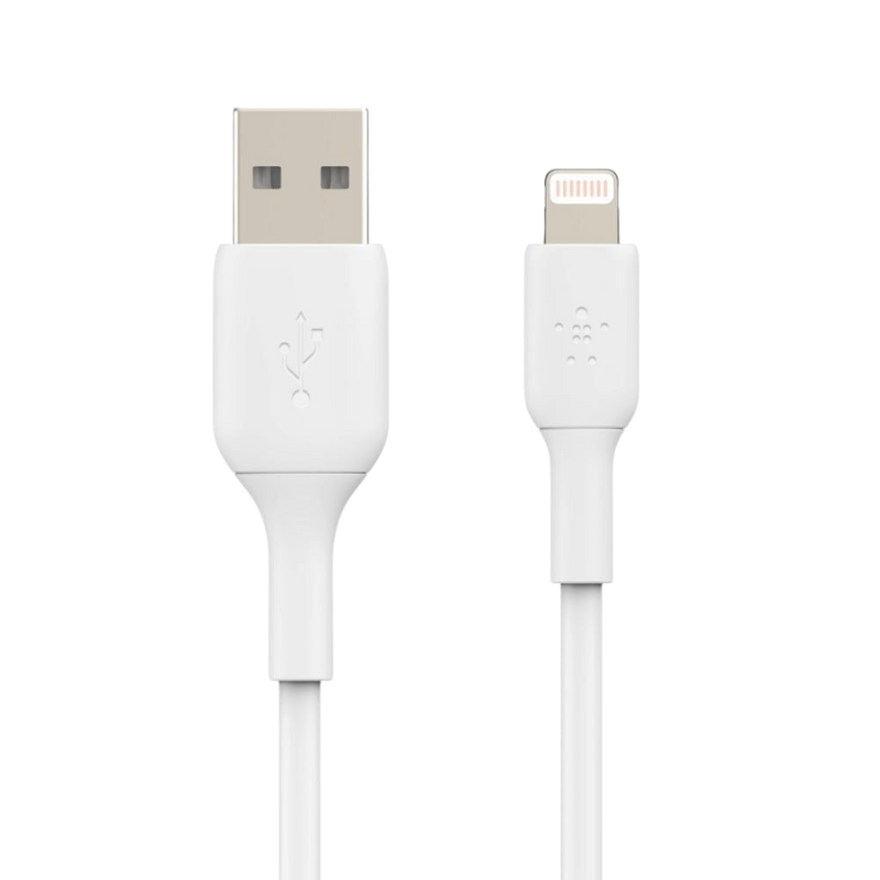  Cáp Sạc Lightning Belkin Vỏ Nhựa PVC Dài 1M - Hàng Chính Hãng 