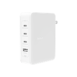  Adapter Sạc Nhanh Belkin 140W GaN BOOST CHARGE Rockstar Triple USB-C Và USB-A - Hàng Chính Hãng 