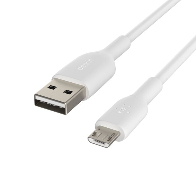  Cáp Belkin USB-A Sang Micro USB Vỏ Nhựa 7.5W Dài 1M - Hàng Chính Hãng 