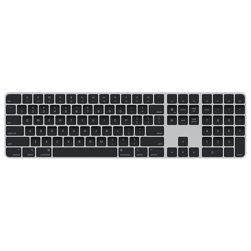  Bàn phím Bluetooth Apple Magic Keyboard 2024 Type-C có Touch ID và phím số Numeric Keypad Black - Chính hãng 