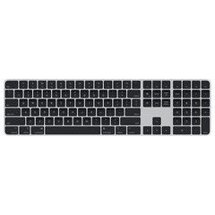 Bàn phím Bluetooth Apple Magic Keyboard 2024 Type-C có Touch ID và phím số Numeric Keypad Black - Chính hãng