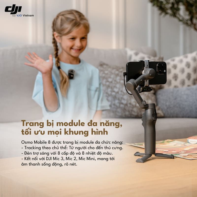  Tay Cầm Chống Rung DJI Osmo Mobile 8 Chính Hãng VN 