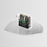  Adapter Sạc Nhanh 112W 4 Cổng, 3 USB-C + 1 USB-A GaN Màu Trắng Belkin - Hàng Chính Hãng 