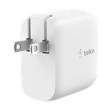  Adapter Sạc Nhanh Belkin 40W, USB-C PD 20W + USB-C PD 20W, Wall Charger - Hàng Chính Hãng 