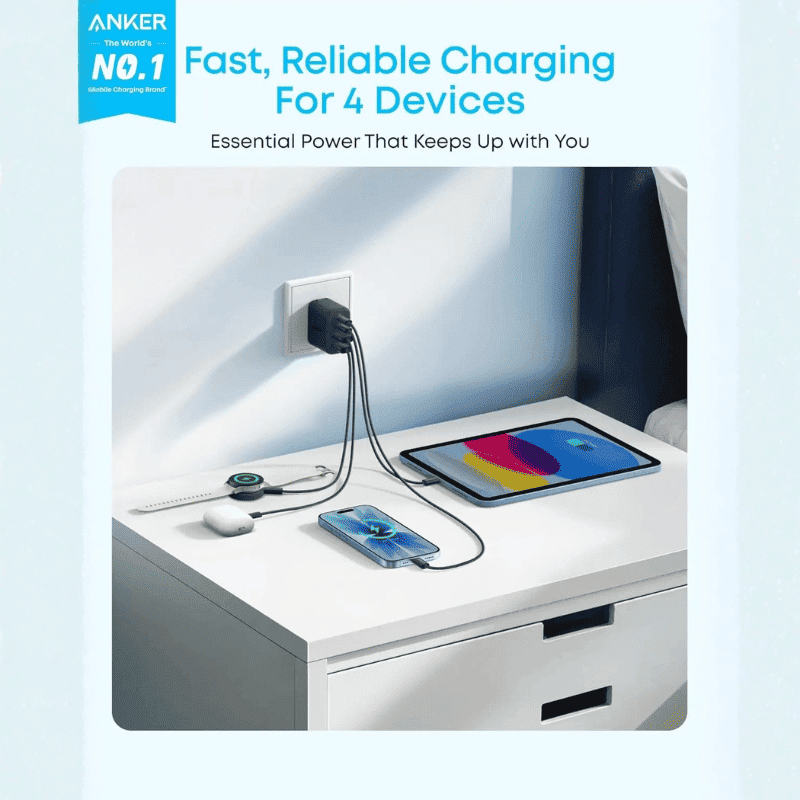  Sạc Anker 2A2C 50W - A121E Chính Hãng 