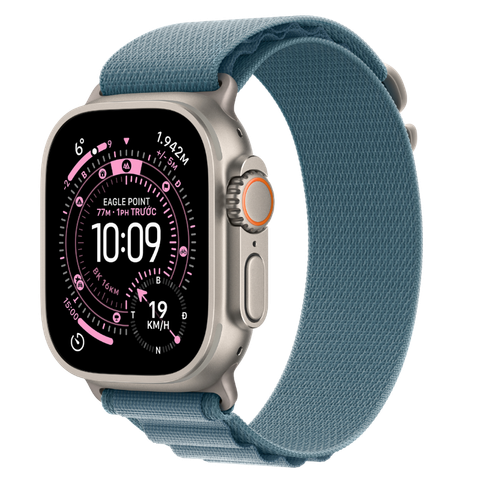Apple Watch Ultra 3 GPS + Cellular - Mặt Natural Titanium 49mm - Dây Alpine Loop - Chính hãng