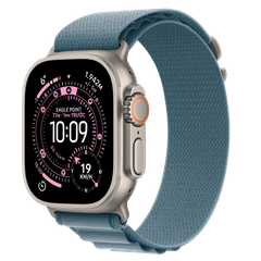 Apple Watch Ultra 3 GPS + Cellular - Mặt Natural Titanium 49mm - Dây Alpine Loop - Chính hãng