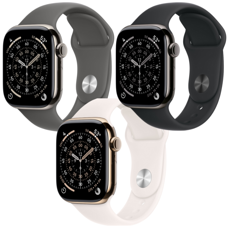 Apple Watch Series 11 GPS + Cellular - Mặt Titanium 42mm, dây Sport Band - Chính hãng