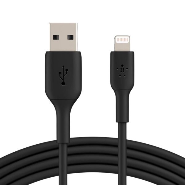Cáp Sạc Lightning Belkin Vỏ Nhựa PVC Dài 1M - Hàng Chính Hãng