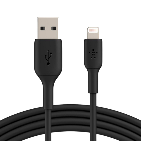 Cáp Sạc Lightning Belkin Vỏ Nhựa PVC Dài 1M - Hàng Chính Hãng