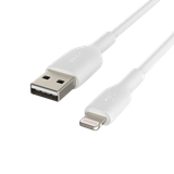  Cáp Sạc Lightning Belkin Vỏ Nhựa PVC Dài 1M - Hàng Chính Hãng 
