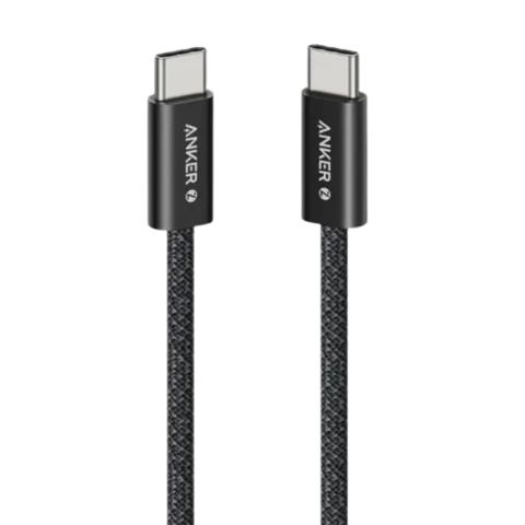 Cáp Sạc Anker Zolo USB-C to USB-C 1m Bọc Dù 60W - A8060 Chính Hãng