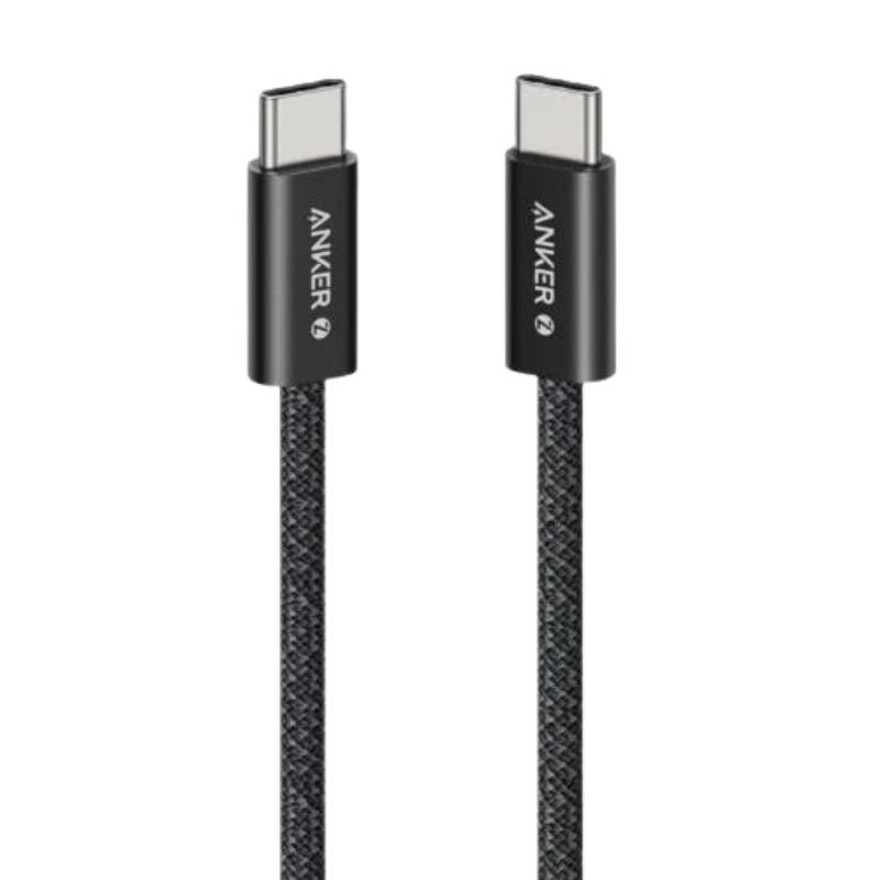  Cáp Sạc Anker Zolo USB-C to USB-C 1m Bọc Dù 60W - A8060 Chính Hãng 