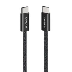 Cáp Sạc Anker Zolo USB-C to USB-C 1m Bọc Dù 60W - A8060 Chính Hãng