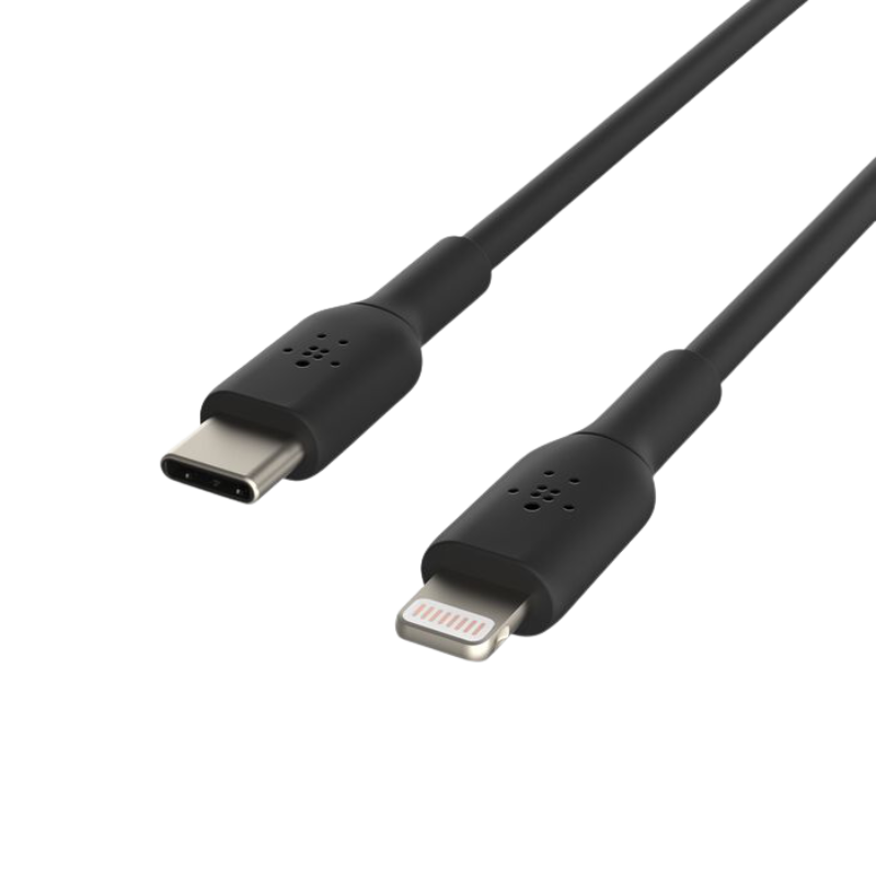  Cáp Sạc Belkin USB Type C - Lightning Vỏ Nhựa 30W Dài 1M - Hàng Chính Hãng 