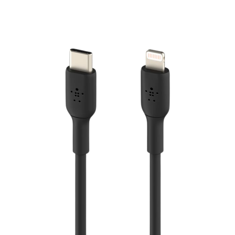 Cáp Sạc Belkin USB Type C - Lightning Vỏ Nhựa 30W Dài 1M - Hàng Chính Hãng
