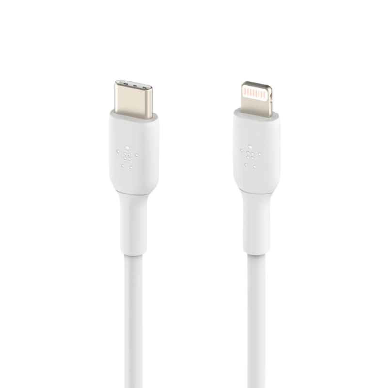  Cáp Sạc Belkin USB Type C - Lightning Vỏ Nhựa 30W Dài 1M - Hàng Chính Hãng 
