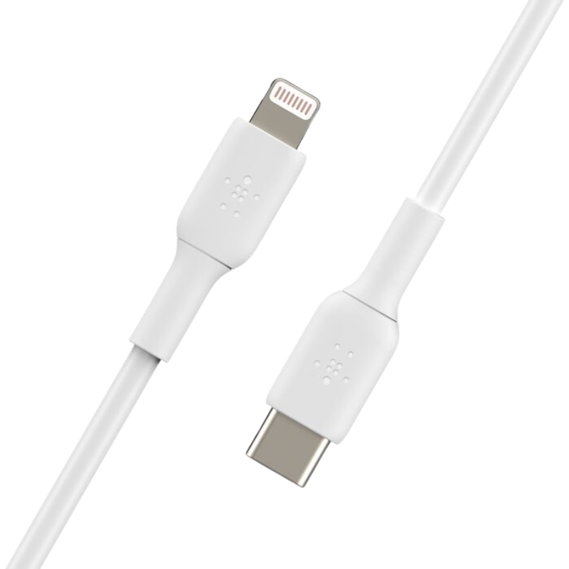  Cáp Sạc Belkin USB Type C - Lightning Vỏ Nhựa 30W Dài 1M - Hàng Chính Hãng 