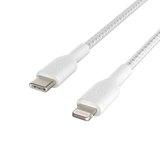  Cáp Sạc Belkin USB Type C - Lightning Vỏ Dù 30W Dài 2M - Hàng Chính Hãng 