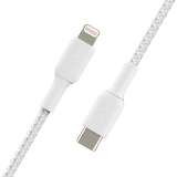  Cáp Sạc Belkin USB Type C - Lightning Vỏ Dù 30W Dài 2M - Hàng Chính Hãng 