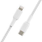  Cáp Sạc Belkin USB Type C - Lightning Vỏ Dù 30W Dài 1M - Hàng Chính Hãng 