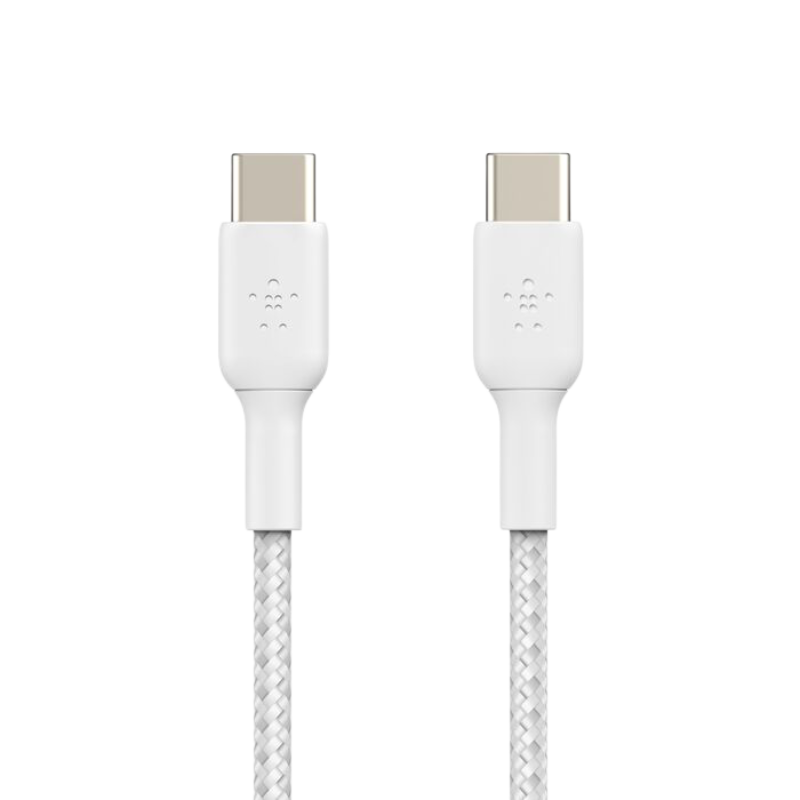  Cáp Sạc Belkin USB Type C Vỏ Dù PVC 60W Dài 1M - Hàng Chính Hãng 