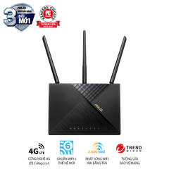 Bộ Phát Wi-Fi 4G ASUS 4G-AX56 AX1800 Wi-Fi 6 Cat.6