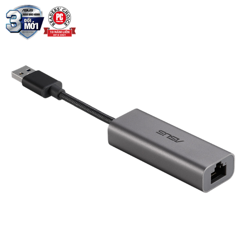 Adapter Mạng ASUS USB-C2500 USB-A Sang Ethernet 2.5Gbps