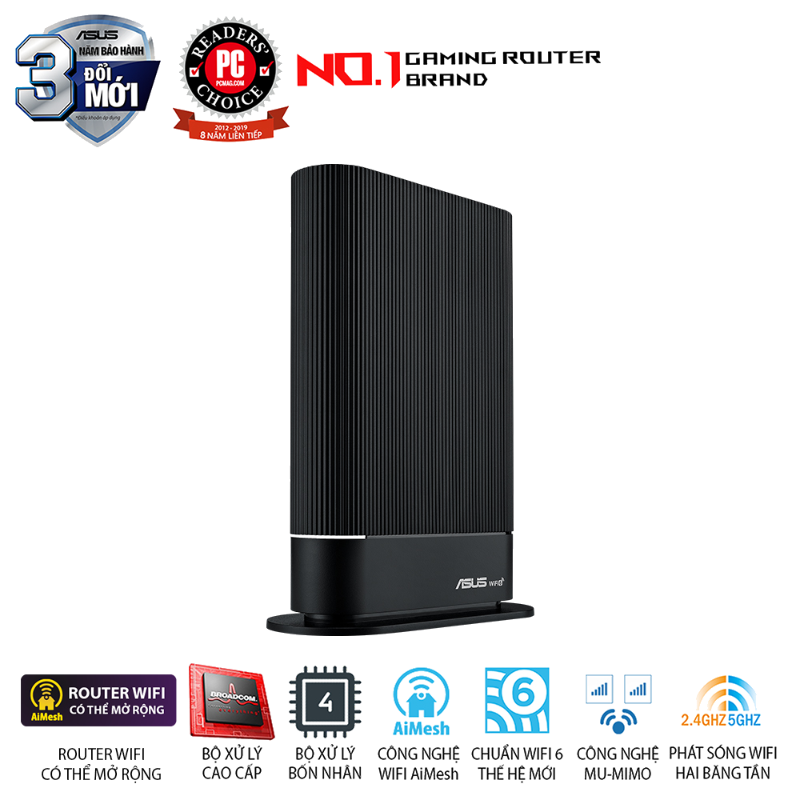  Router Wi-Fi 6 ASUS RT-AX59U AX4200 