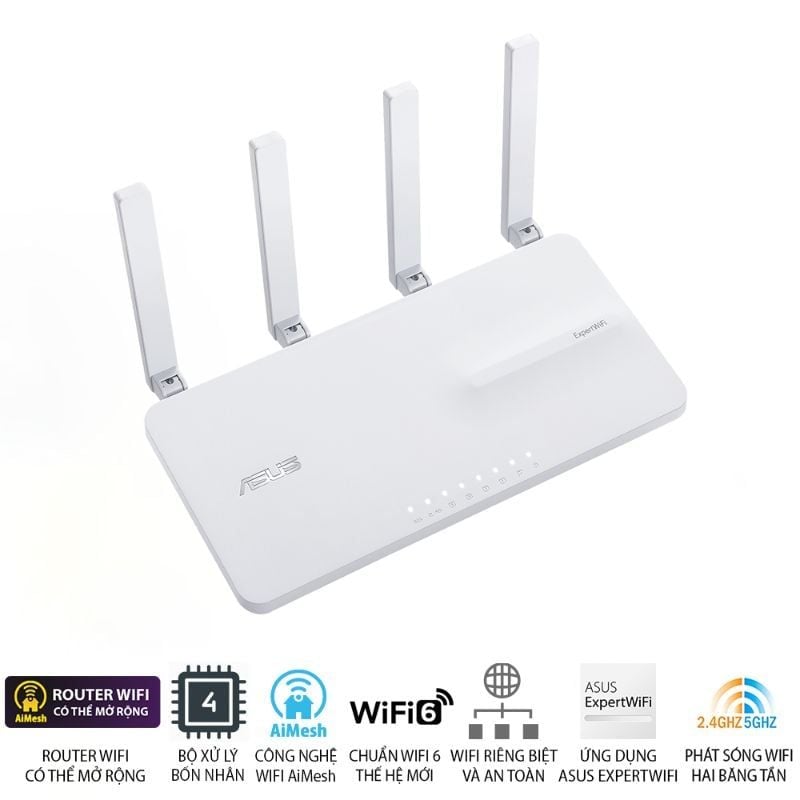  Router Wi-Fi 6 ASUS ExpertWiFi EBR63 AX3000 