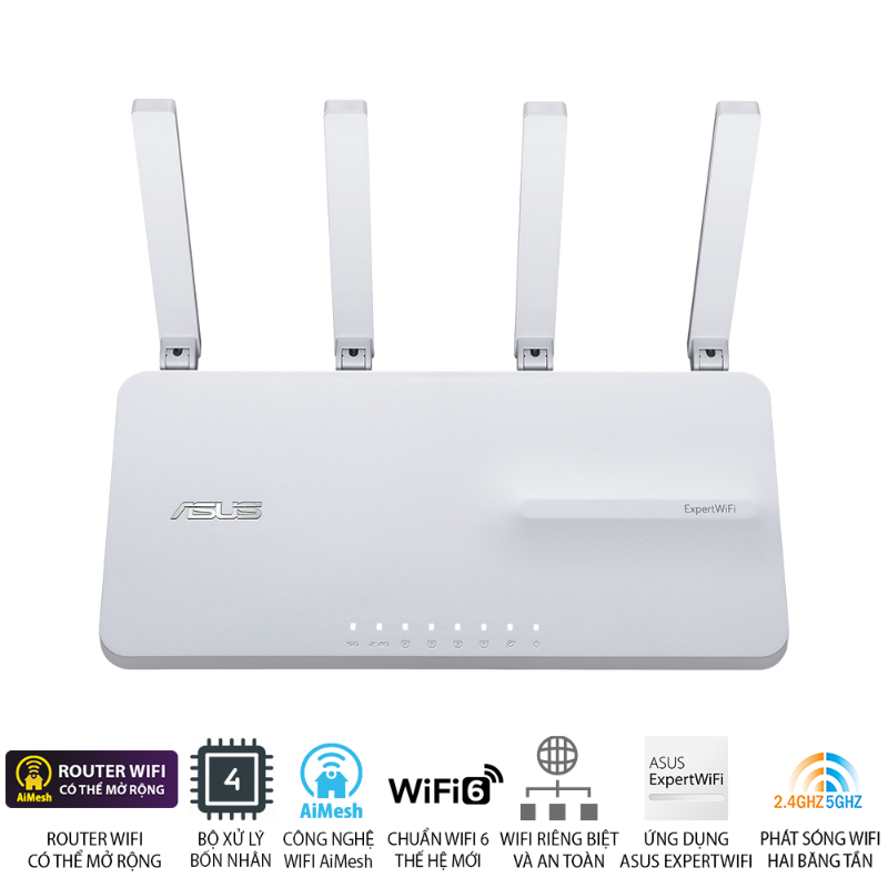  Router Wi-Fi 6 ASUS ExpertWiFi EBR63 AX3000 
