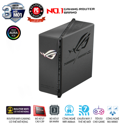 Router Wi-Fi 7 Gaming ASUS ROG Strix GS-BE7200X BE7200