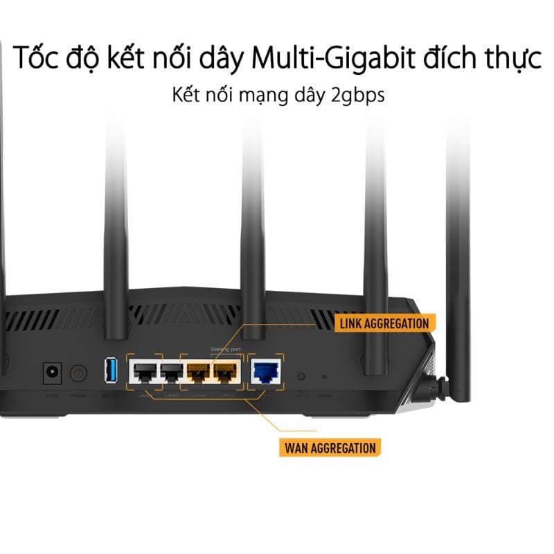  Router Wi-Fi 6 Gaming ASUS TUF Gaming AX5400 