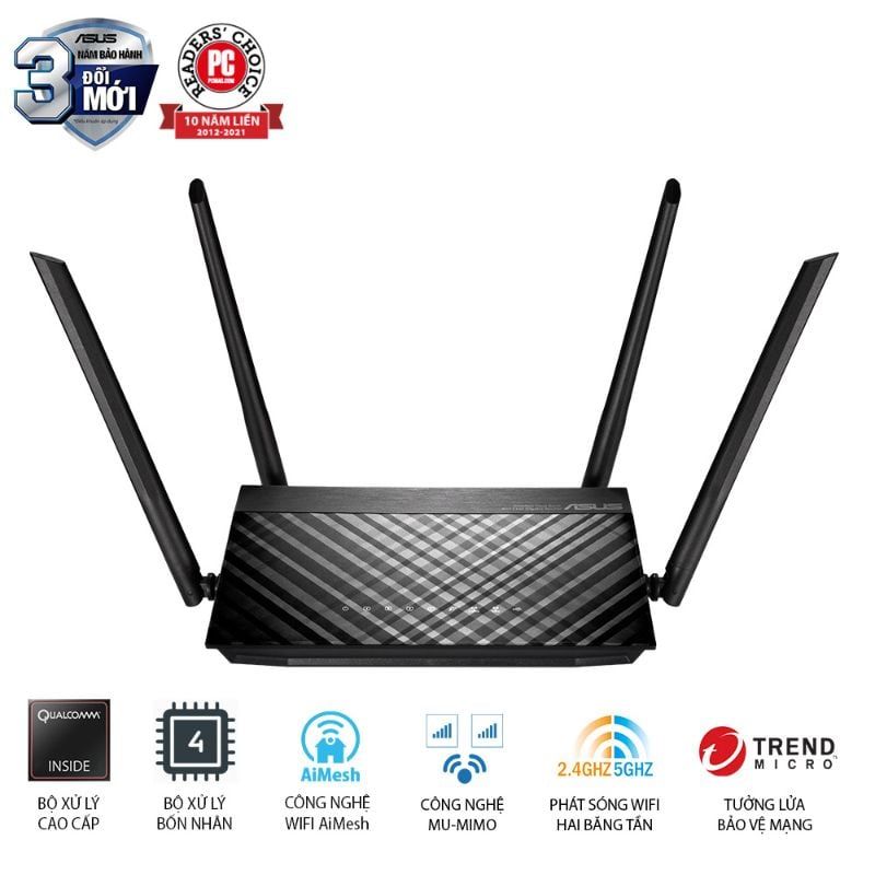  Router Wi-Fi ASUS RT-AC59U V2 AC1500 AiMesh 