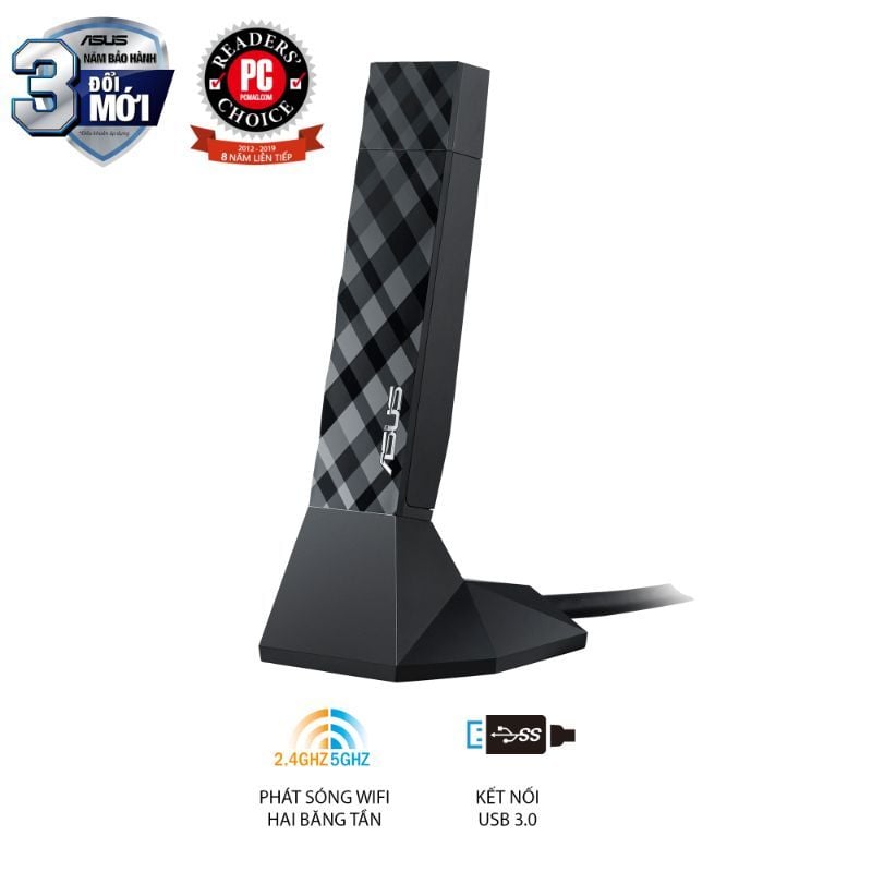  USB Wi-Fi ASUS USB-AC56 AC1300 Băng Tần Kép 